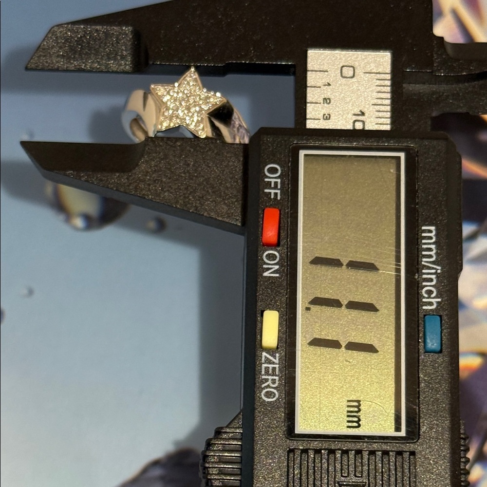 Star diamond ring 18k gold - Picture 10 of 13